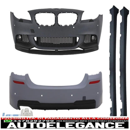 complete body kit suitable for bmw f10 5 series (2011-up) m-performance look+acs design exhaust tips left