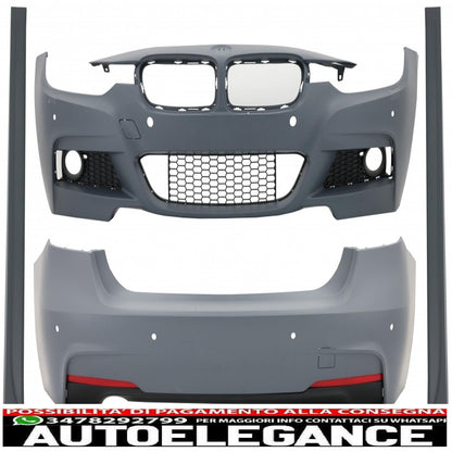 complete body kit suitable for bmw 3 series f30 (2011-2019) m-technik design 