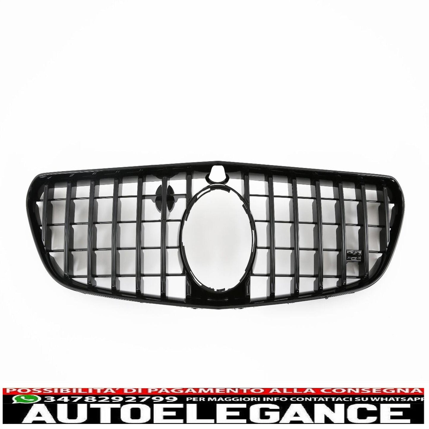 Sports grille compatible with Mercedes W217 S63 S65 Panamericana GT Optik 