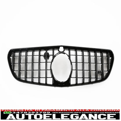 Sports grille compatible with Mercedes W217 S63 S65 Panamericana GT Optik 