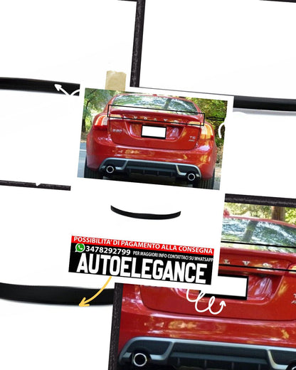 TAPA DEL MALETERO SPOILER for VOLVO S60 2010-2018