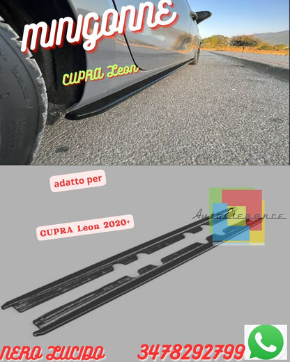Minigonne Laterali ADATTE PER  CUPRA Leon 2020+  ✅