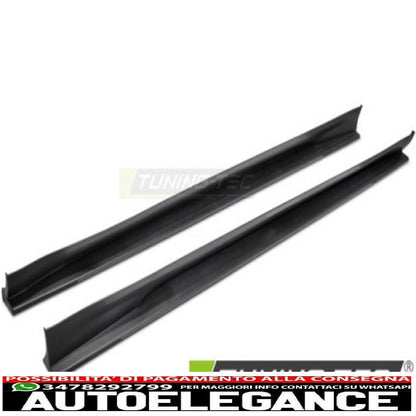 sport style side skirts suitable for tesla 3 17-