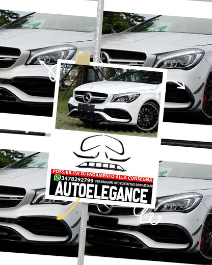 BUMPER SPOILER suitable for Mercedes CLA class C117 2016-2019