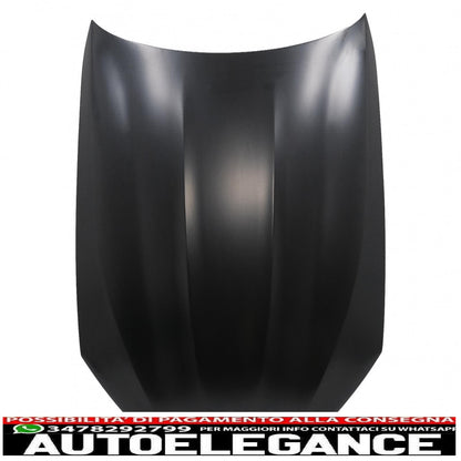 cofano cofano adatto per bmw serie 5 g30 berlina g31 touring g38 (2017-2019) m5 look AUTOELEGANCERICAMBI