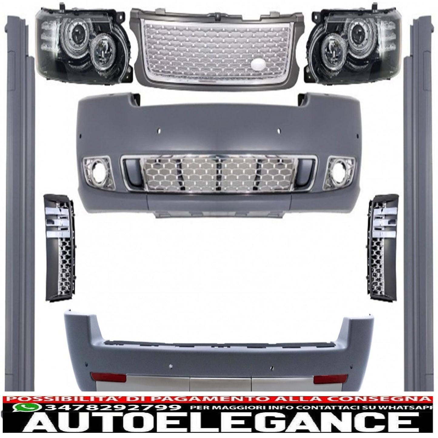 Autobiography Design Body Conversion Complete Kit Suitable For Land Rover Vogue L322 (2002-2009) Retrofit For Restyling 2010+
