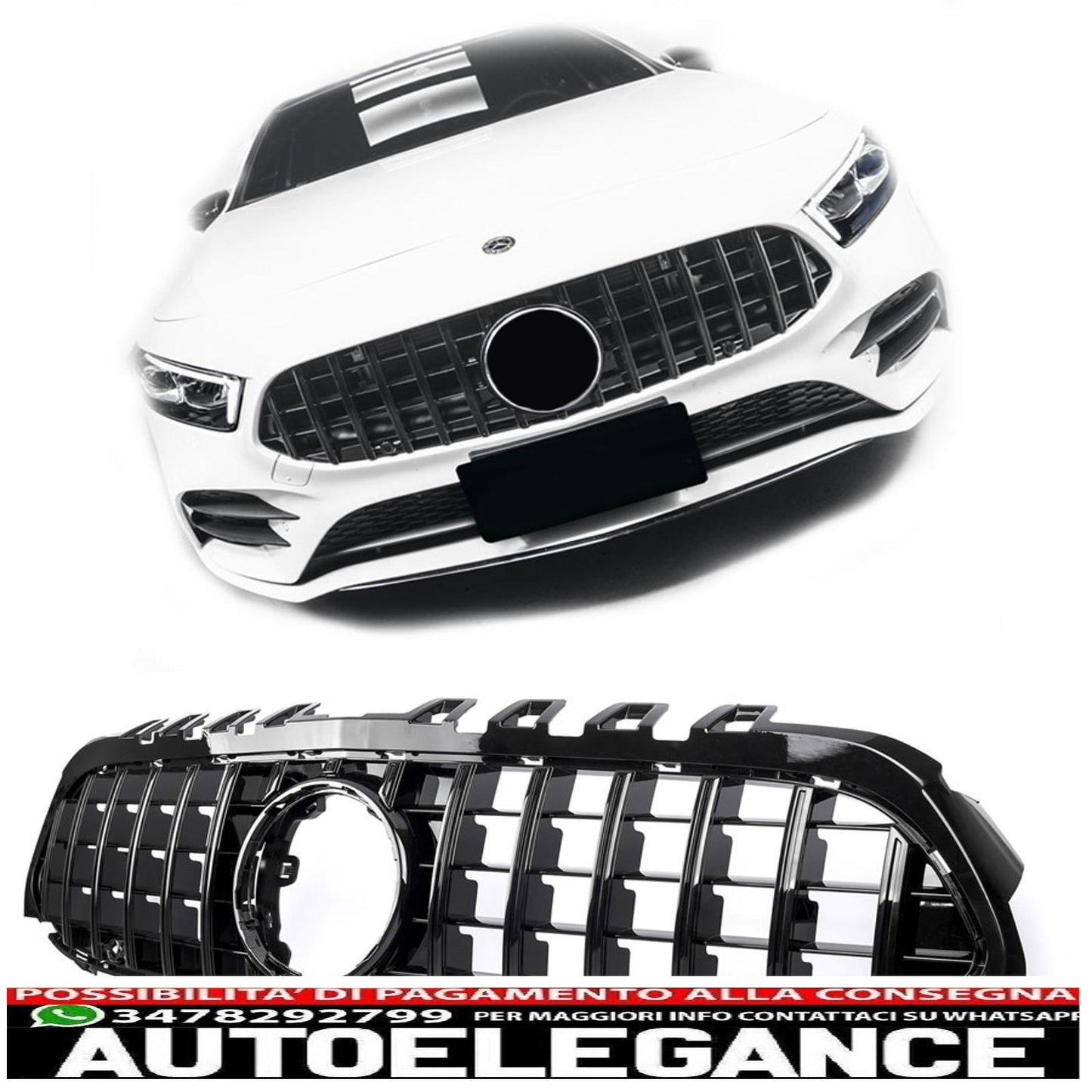 Griglia del radiatore Sport Panamericana GT Grill per Mercedes W177 V177
