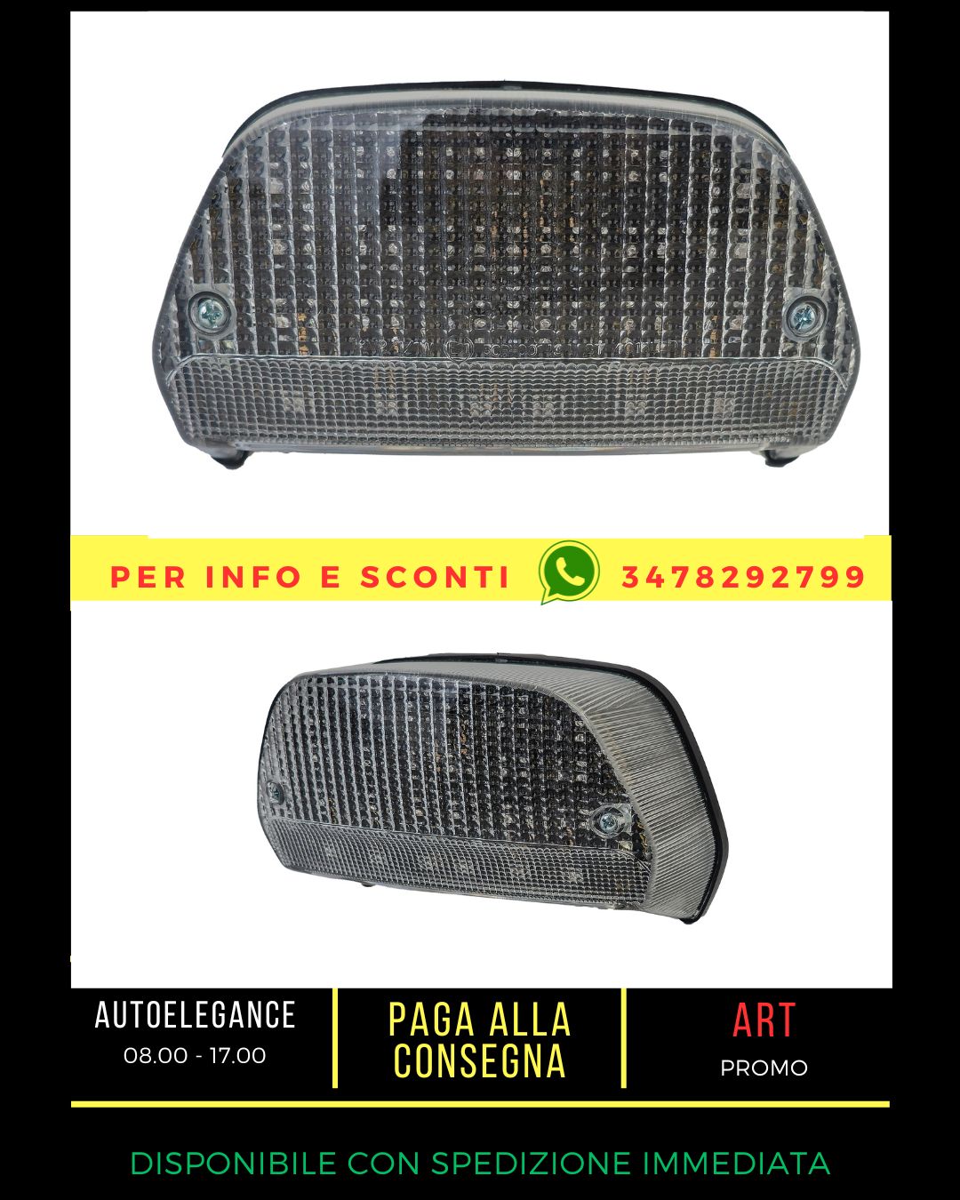 ✨ Rear Light For Kawasaki EN 500 EN500 ZR 550 ZR550 Zephyr✨