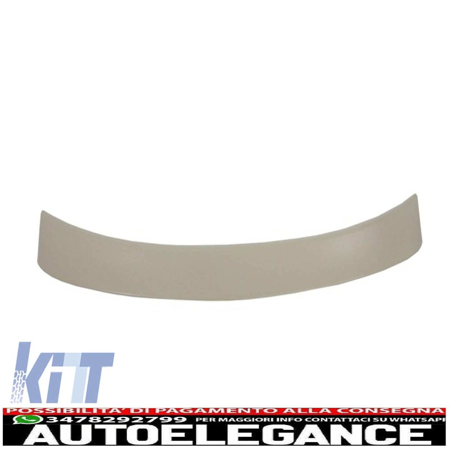 roof spoiler suitable for mercedes w211 e-class facelift (2007-2009) l-design 