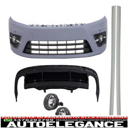 complete body kit suitable for vw passat cc restyling (2012-2016) r-line design 