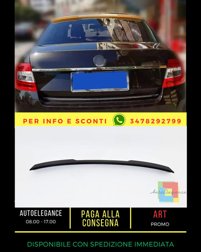 🔥SPOILER ADATTO PER Skoda Octavia MK3 2012-2020 Sedan🔥