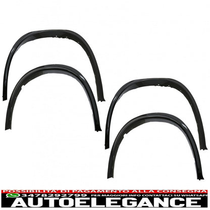 parafanghi passaruota adatti per bmw x6 f16 (2015-2020) m-design m-sport pianoforte nero