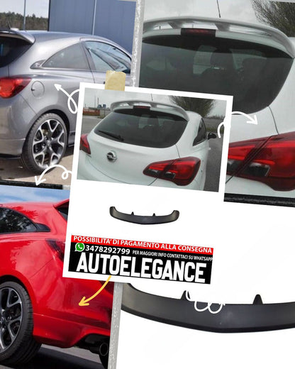 SPOILER adatto per OPEL CORSA E 2014-2019