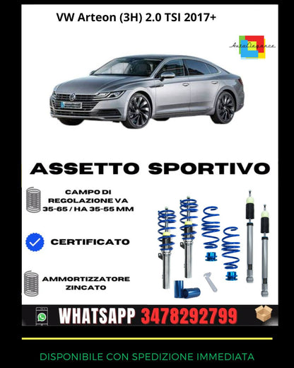 🔥Assetto sportivo per VW Arteon (3H) 2.0 TSI 2017+🔥