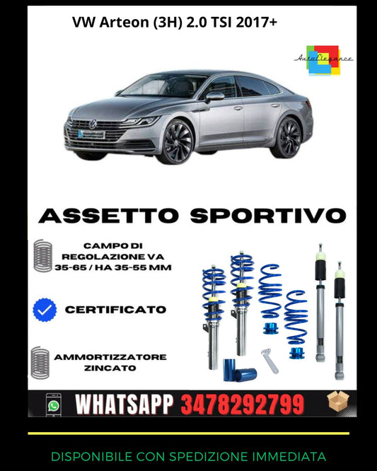 🔥Assetto sportivo per VW Arteon (3H) 2.0 TSI 2017+🔥