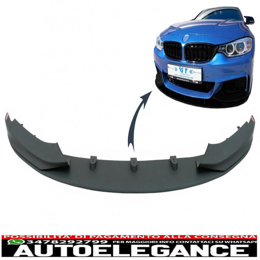 Labbro spoiler paraurti anteriore adatto per bmw serie 4 f32 f33 f36 coupe cabrio grand coupe (2013-2019) m design