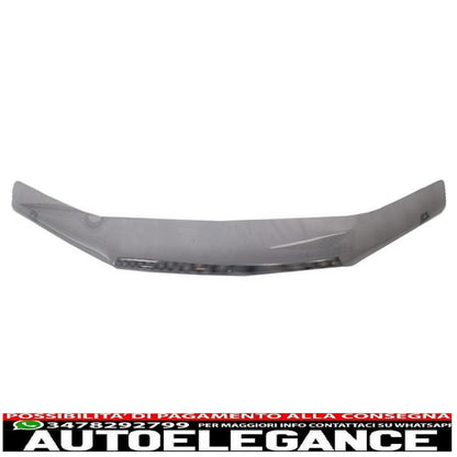 Bonnet protection sand deflector suitable for Dacia Duster (2009-up) Nissan Terrano (2014-up) carbon design