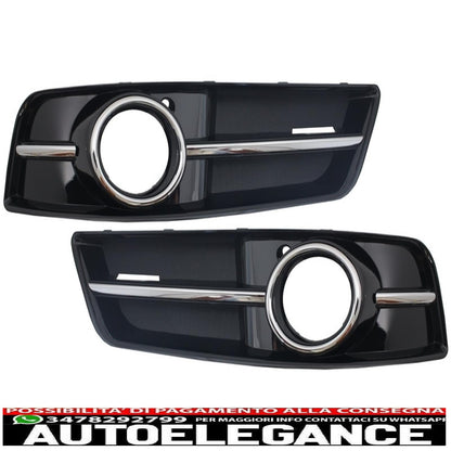 Copri fendinebbia griglie laterali adatti per audi a3 facelift (8p1) (2008-2012) s3 sline design AUTOELEGANCERICAMBI
