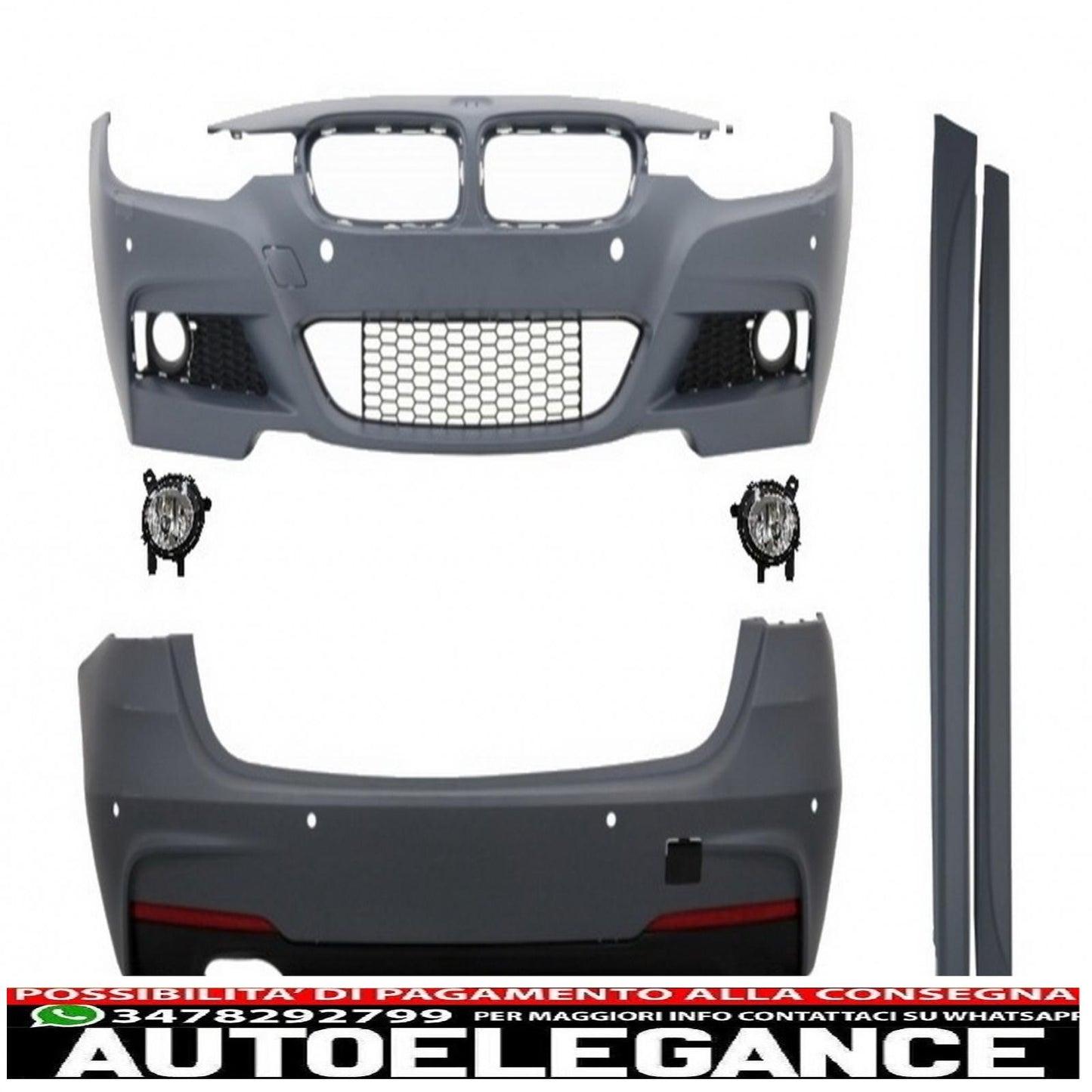 kit carrozzeria completo adatto per BMW Serie 3 Touring F31 (dal 2011 in poi) design m-technik