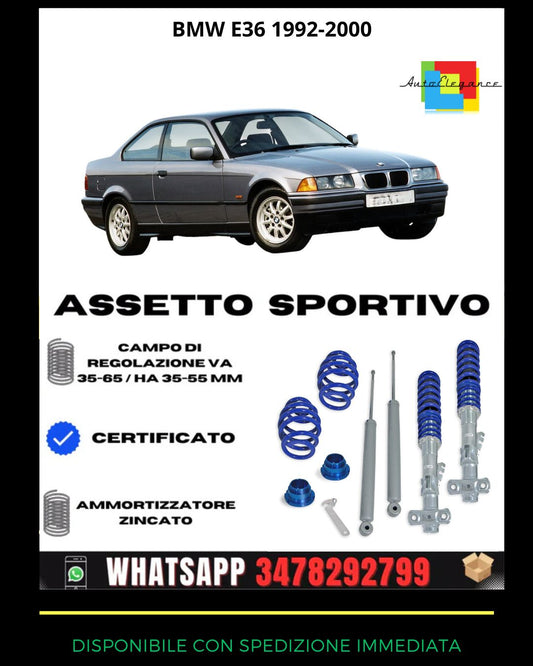 🔥Assetto sportivo ADATTO PER BMW E36 1992-2000🔥
