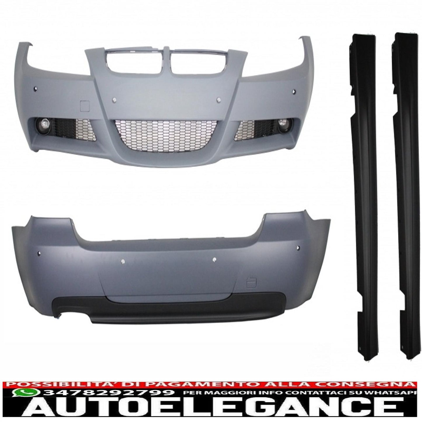 body kit suitable for bmw 3 series touring e91 lci (2008-2011) m-technik m-sport m-tech design