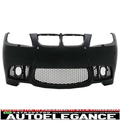 paraurti anteriore adatto per bmw serie 3 e90 berlina e91 touring (2004-2008) non lci m3 design sra pdc