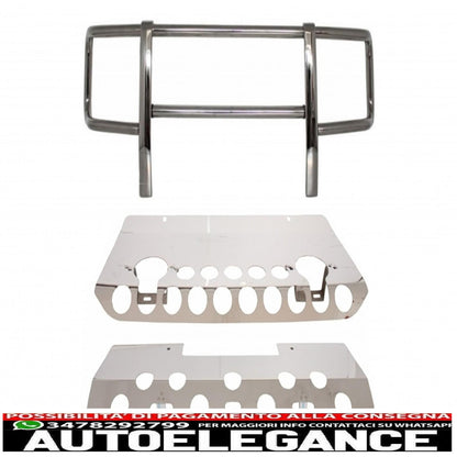 Pacchetto protezione sottoscocca per fuoristrada con bullbar adatto per mercedes classe g w463 (1989-2018)