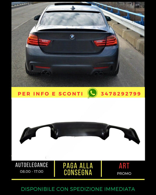 ✨Diffuser suitable for BMW 4 F32/F33/F36 2013-2020 Coupe/Cabrio/Gran Coupe✨