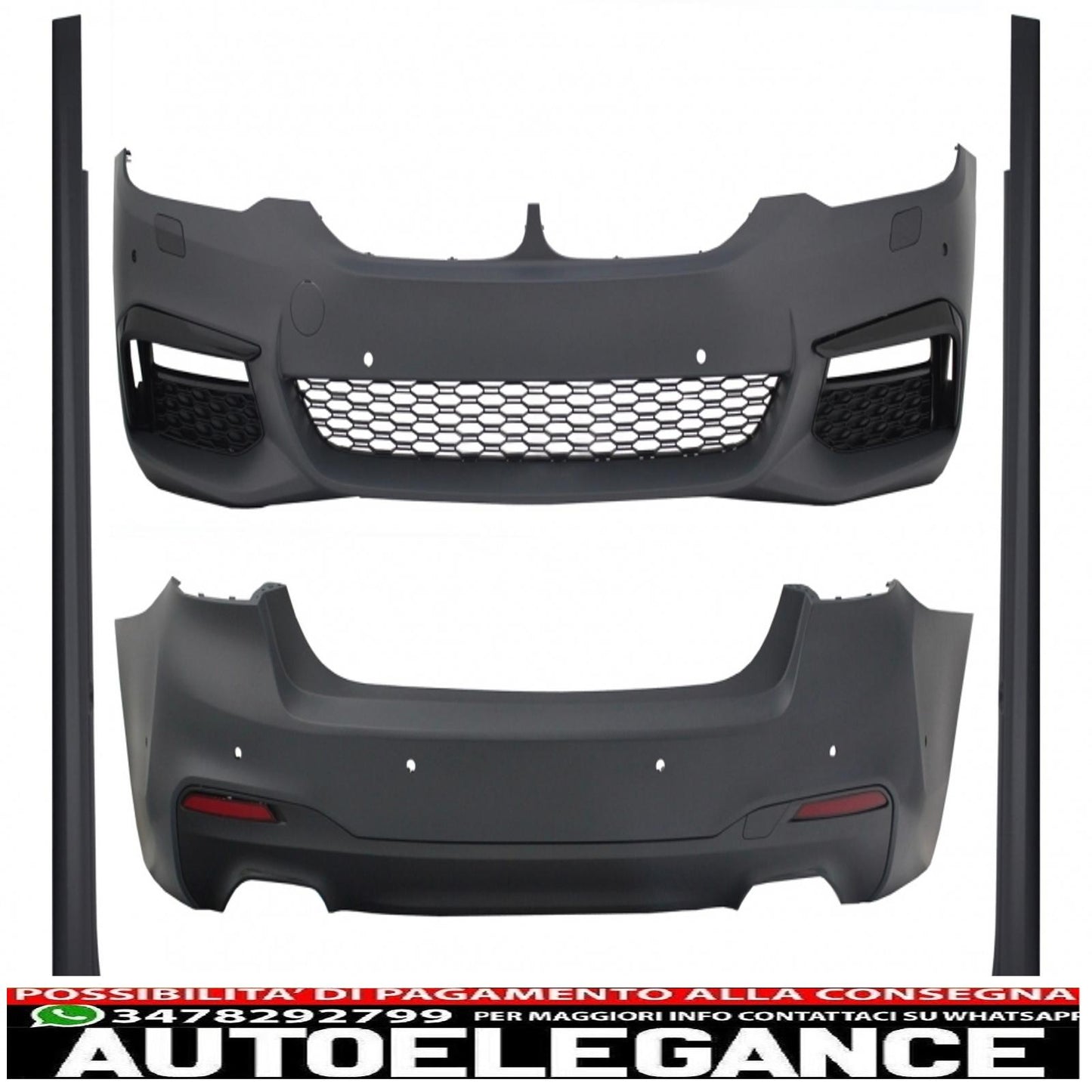 complete body kit suitable for bmw 5 series g30 (2017-up) m-tech design without distronic 