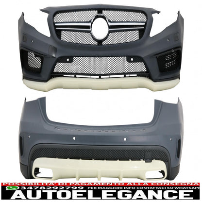 Complete body kit suitable for mercedes gla x156 (2014-2016)