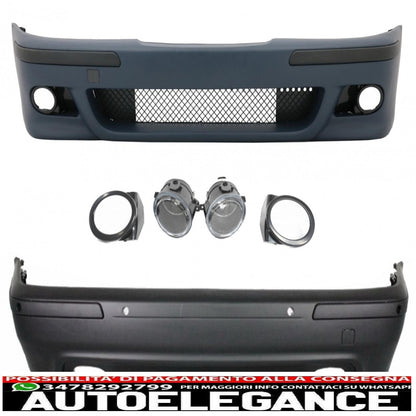 body kit suitable for bmw 5 series e39 (1995-2003) with m5 design fog light covers 