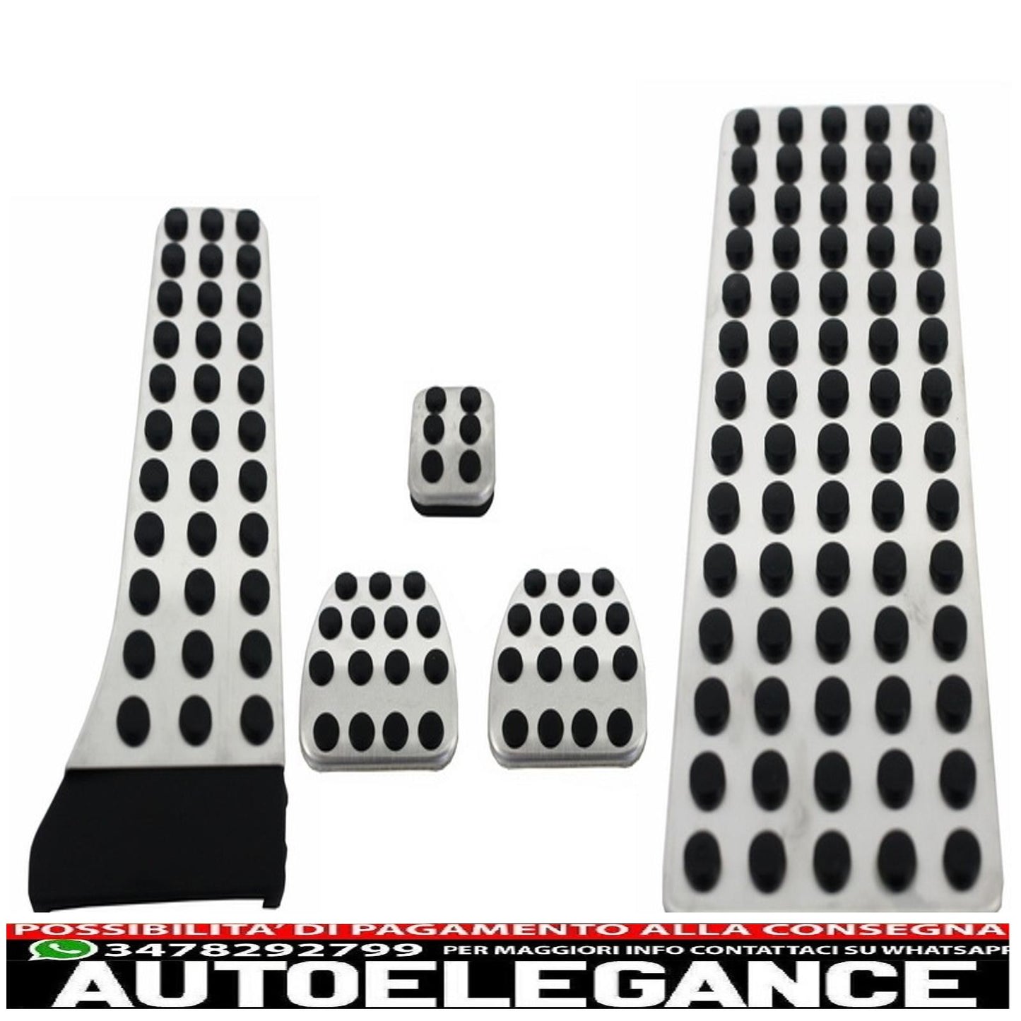 kit poggiapiedi adatto per mercedes classe c w204 (2007-2014) mercedes classe e w211 (2002-2009) mercedes glk (2008-2015) manuale