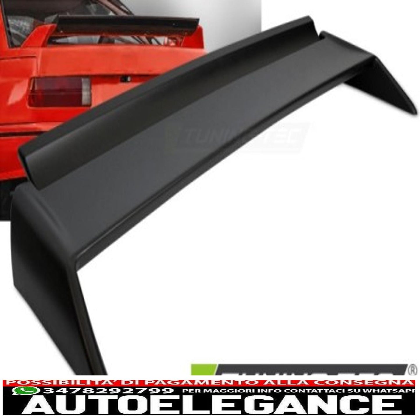 spoiler per bagagliaio stile sport 3 adatto per bmw e30 82-90
