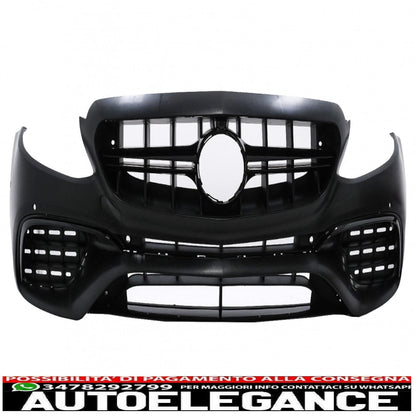 Front bumper suitable for mercedes e class w213 s213 c238 a238 (2016-2019) e63 design