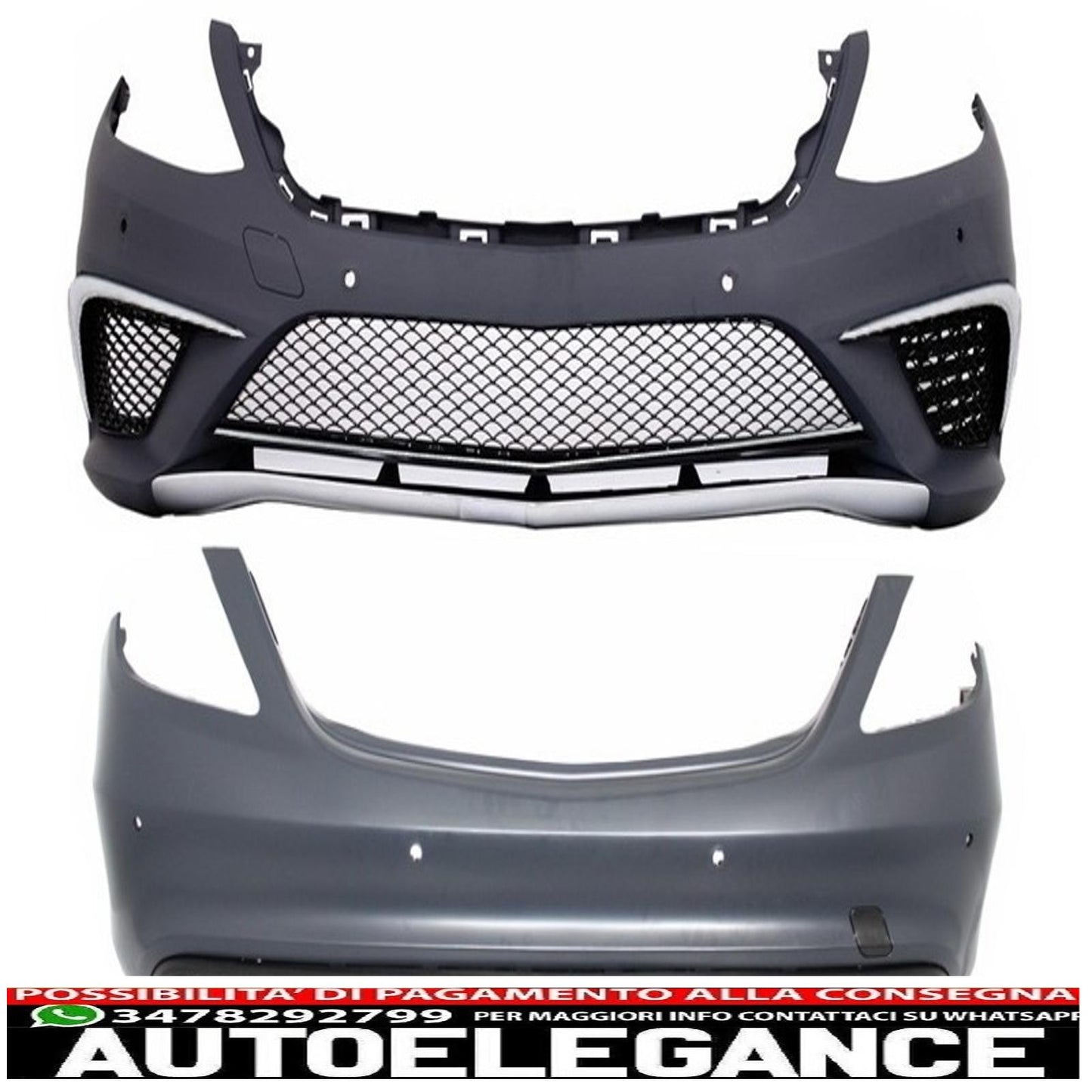body kit suitable for mercedes s class w222 (2013-06.2017) s63 s65 design 