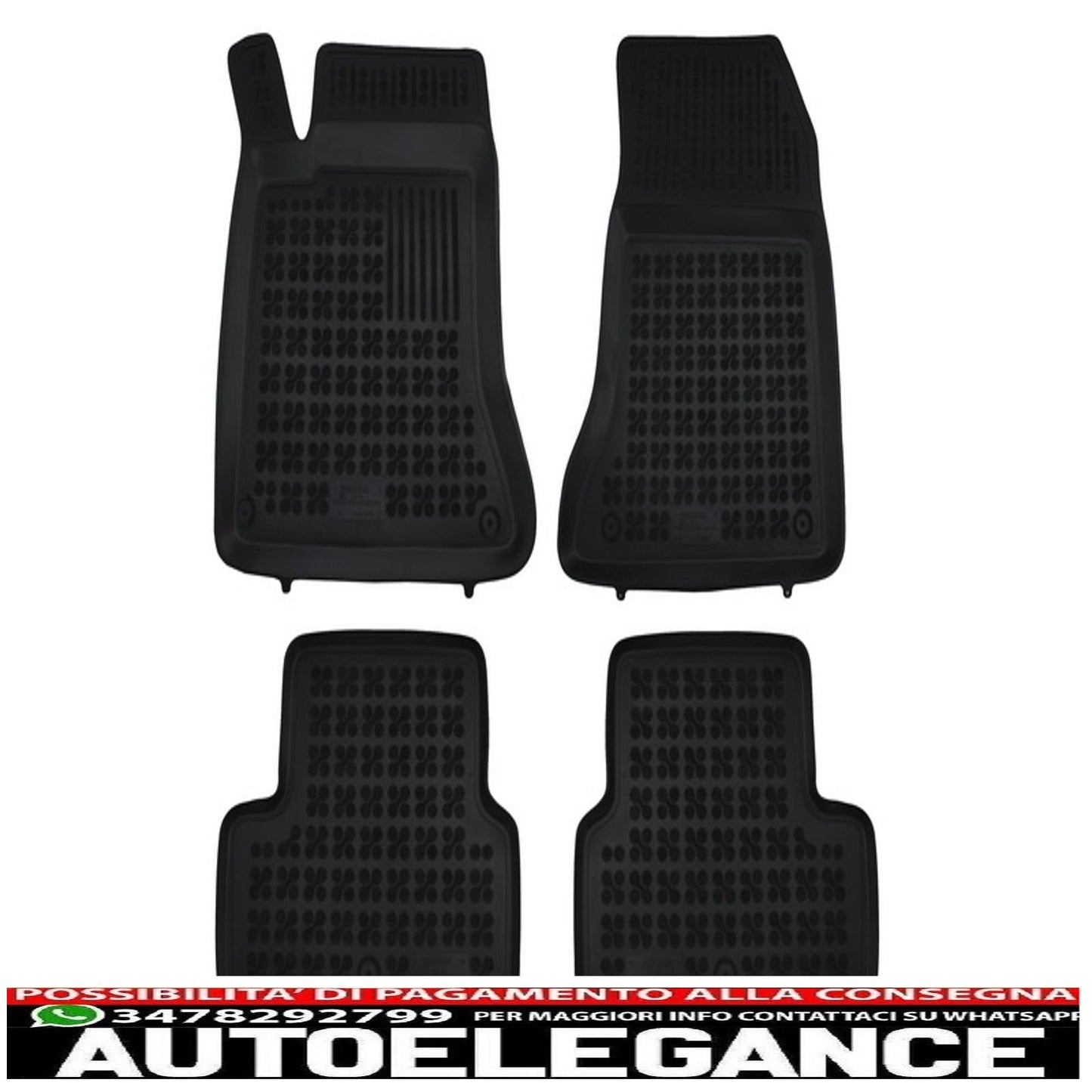 black mat suitable for mercedes w246 b-class 2011-