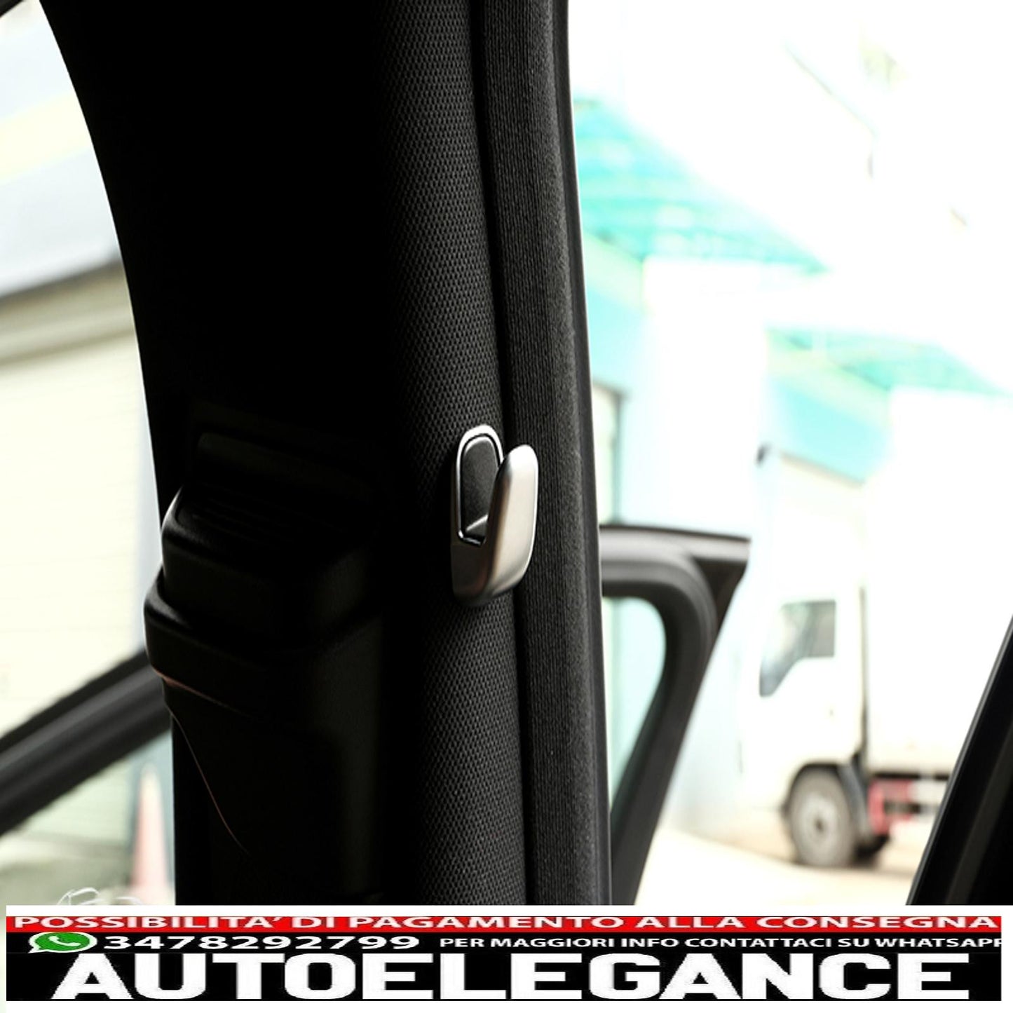 telaio cromato maschera sospensione vendita b per Mercedes Benz W212 + W222-mostra il titolo originaletesto originale cornice cromata copertura gancio montante B per Mercedes Benz W212 + W222