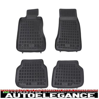Black floor mat suitable for BMW 7 (F01) 2008-2015