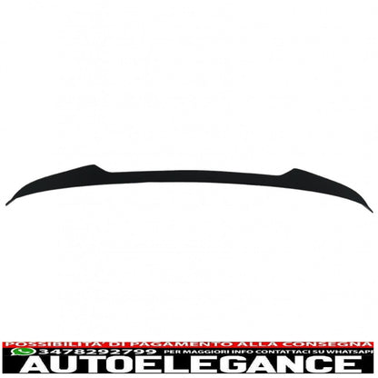 roof spoiler suitable for bmw 1 series f20 f21 (2011-2019) piano black