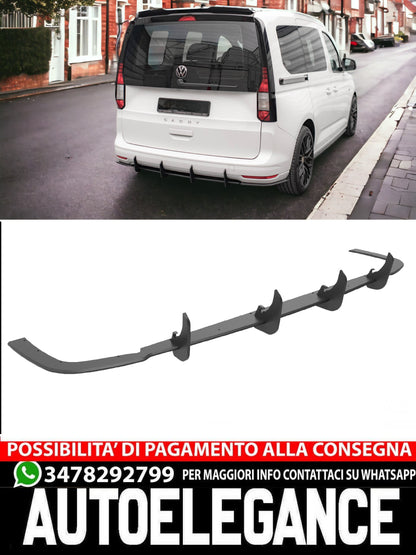 REAR DIFFUSER SUITABLE FOR STREET PRO VOLKSWAGEN CADDY MK5 
