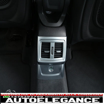 telaio cromato bracciolo centrale ugelli aria ventilazione posteriore per bmw x1 f48-mostra il titolo originaletesto originalechromrahmen mittelarmlehne luftdüsen lüftung hinten für bmw x1 f48