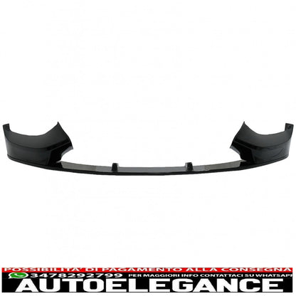 Front Bumper Spoiler Fit For BMW 1 Series F20 F21 LCI (2015-2019) Hatchback M Sport Piano Black 