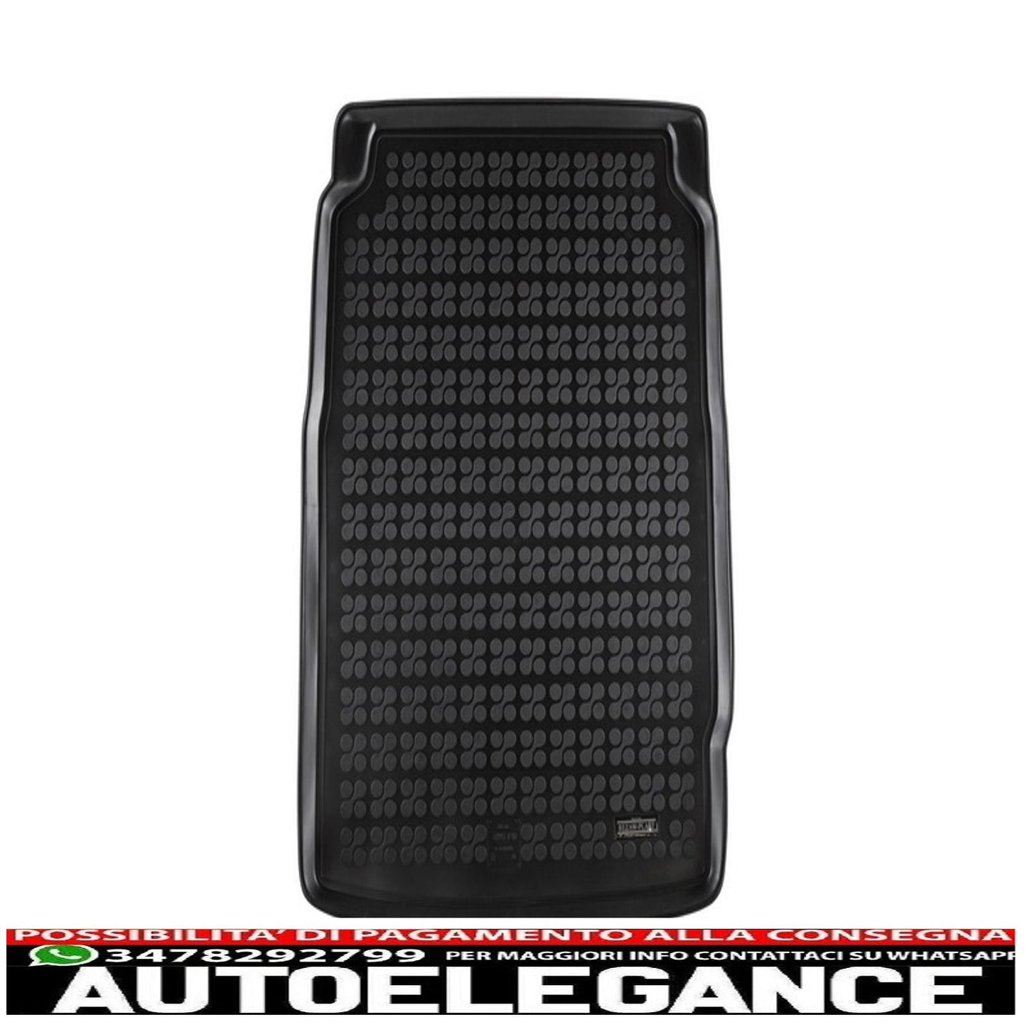 Tappetino bagagliaio in gomma nero adatto per BMW Serie 5 F10 berlina 2010+