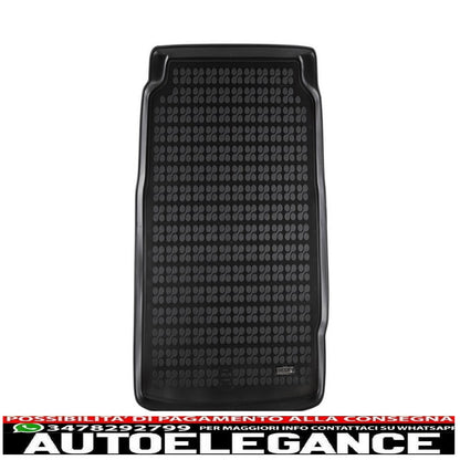 Tappetino bagagliaio in gomma nero adatto per BMW Serie 5 F10 berlina 2010+