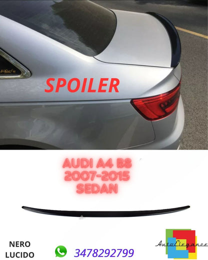 ✨SPOILER SUITABLE FOR Audi A4 B8 2007-2015 Sedan✨ 