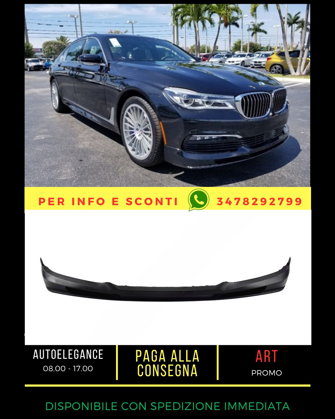 ✨COMPATIBLE SPLITTER for BMW 7 G11 G12 2015+✨
