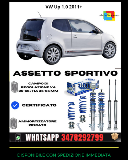 🔥Assetto sportivo ADATTO PER VW Up 1.0 2011+🔥