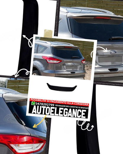 SPOILER adatto per Ford Kuga Escape MK2 2013-2019