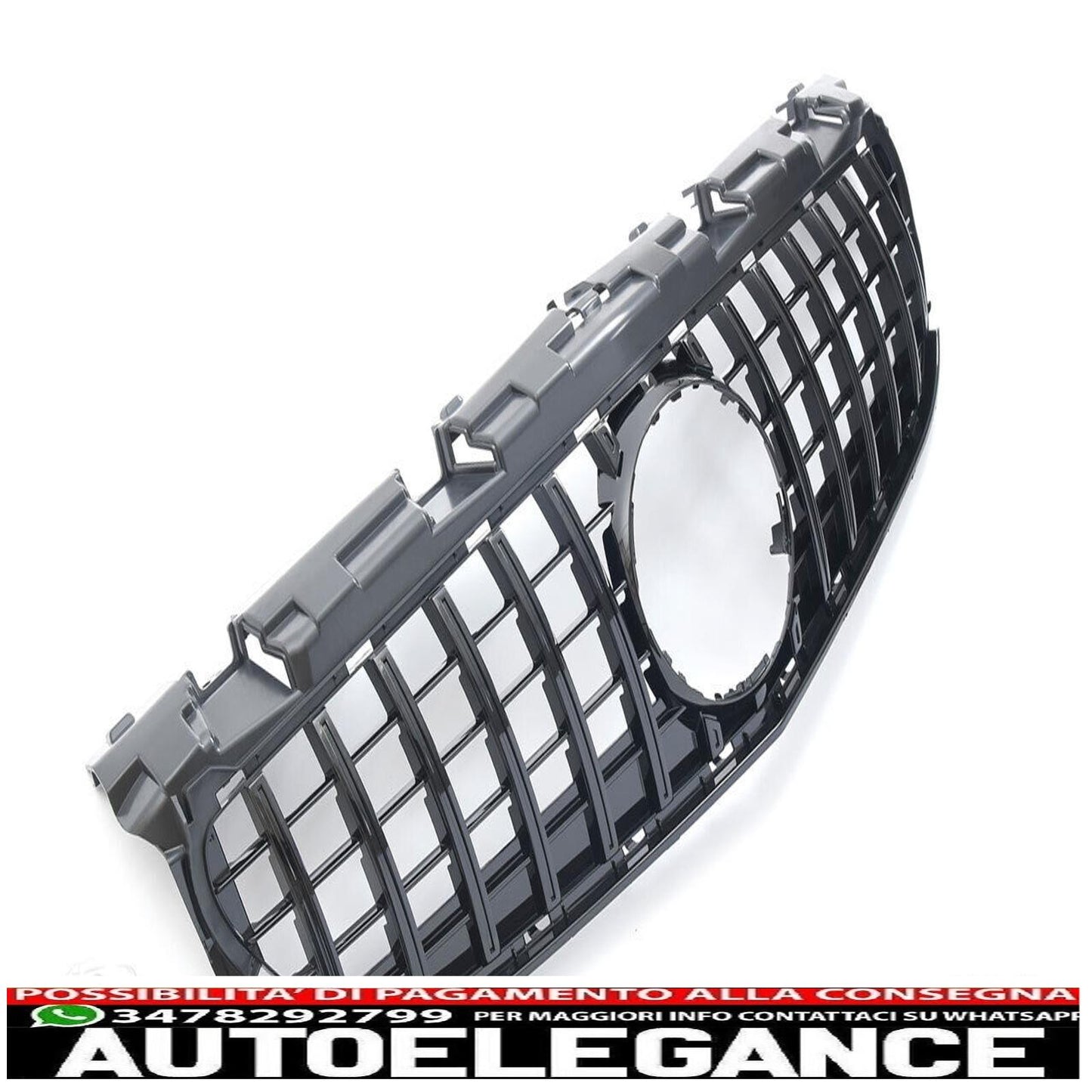 Radiator Grille Sport Panamericana GT Grill For Mercedes R172 SLC 2015-2020 