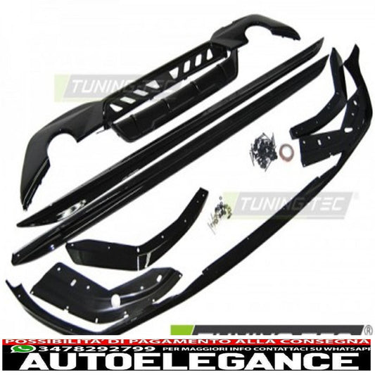 kit carrozzeria nero lucido stile performance adatto per bmw g20 g21 19-22